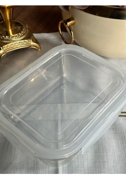 Çok Amaçlı Borosilikat Cam Dikdörtgen Saklama Kabı Beyaz fiyatları