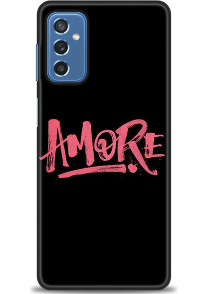 Samsung Galaxy M52 5g Kılıf Hd Baskılı - Amore