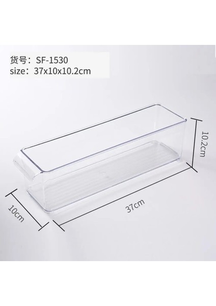 No.13 Tarzı Çok Mutfak Buzdolabı Dondurucu Space Saver Organizatör Ev Gıda Şeffaf Plastik Organizatör Konteyner Buzdolabı Saklama Kutuları (Yurt Dışından)