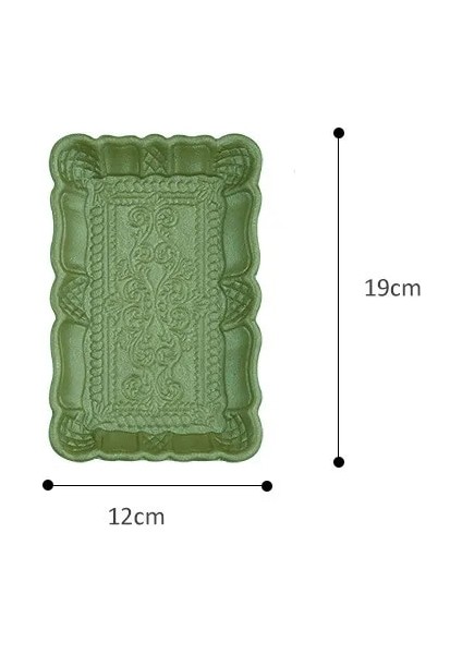 Mavi S Tarzı Nordic Wooden Tray Fruit Dessert Storage Tray Jewelry Cosmetics Organizers Retro Tea Plate (Yurt Dışından)