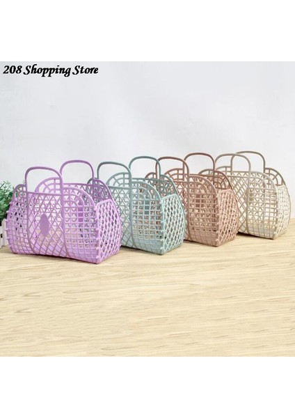 20X 12CM Rastgele 1 Adet Tarzı 1 Adet Banyo Çamaşır Sepeti Katlanabilir Örgü Taşınabilir Plastik Banyo Çamaşır Sepeti Yıkama Sepetini Birleştirin (Yurt Dışından)