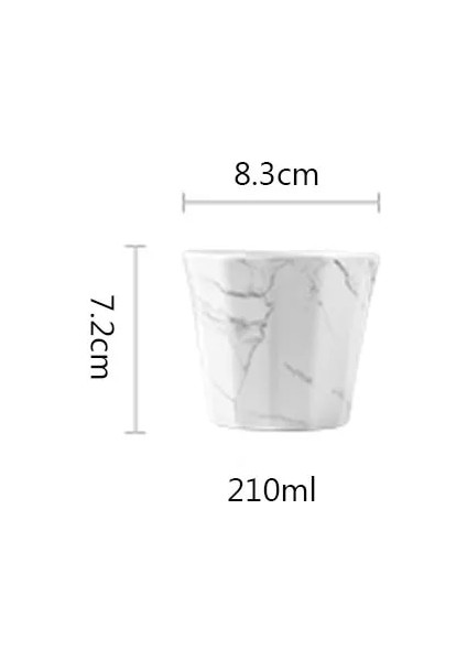 Cup-A Style Jınserta Mermer Melamin Depolama Tepsisi Tatlı Meyve Kek Aperatif Tabağı Sofra Otel Restoran Cafe Çay Kahve Servis Tepsisi (Yurt Dışından)