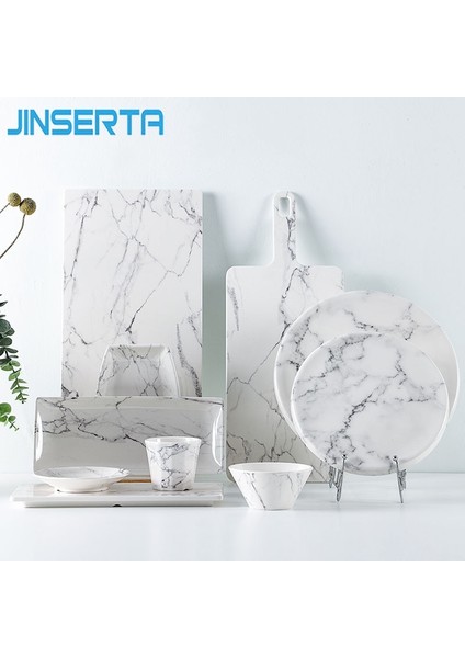 Cup-A Style Jınserta Mermer Melamin Depolama Tepsisi Tatlı Meyve Kek Aperatif Tabağı Sofra Otel Restoran Cafe Çay Kahve Servis Tepsisi (Yurt Dışından) fiyatları