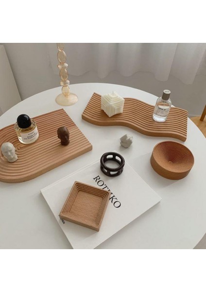 No.7 Tarzı Ahşap Doğrama Blok Ekmek Tepsisi Tatlı Yemek Yastığı Ikindi Çayı Için Faydalı Organizatör Aracı Haddeleme Tepsileri Mutfak Aksesuarları (Yurt Dışından) indirimleri