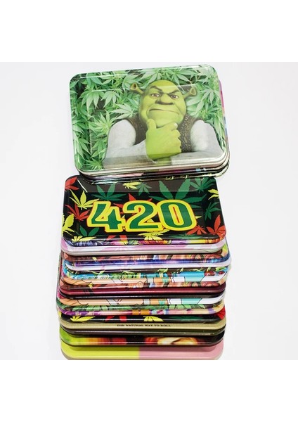 Turuncu Tarzı 18CM * 14CM Ot Tepsisi Metal Teneke Haddeleme Tepsisi Özel Metal Sigara Rulo Kağıt Tepsisi Sigara Sigara Tütün Depolama Plakası (Yurt Dışından) fiyatları