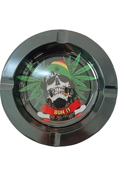 F Stili Yuvarlak Haddeleme Tepsisi Küllük Tütün Otu Sigara Sigara 140*20MM Puro Tutucu Ot Teneke Depolama Aksesuarları Araçları (Yurt Dışından)