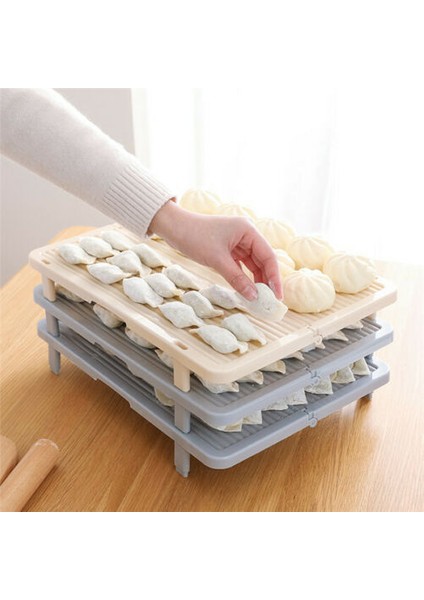 Kare Kayısı Tarzı Kaymaz Köfte Depolama Rafı Plastik Üst Üste Olabilir Çörekler Pişirme Pasta Tutacağı Tepsi Pişirme Aracı Mutfak Aksesuarları (Yurt Dışından)