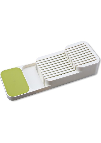 No.1 Tarzı Bıçak Tutucu Kaşık Depolama Plastik Çatal Çekmece Saklama Kutusu Mutfak Depolama Için Dayanıklı Plastik Tepsi Çatal Raf (Yurt Dışından)