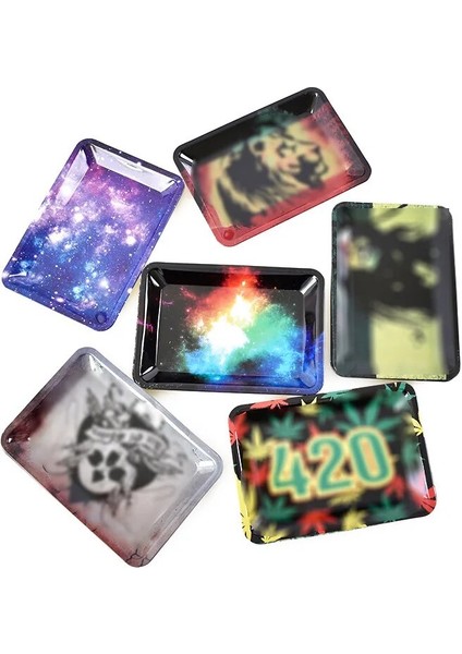 No.3 Tarzı 1 Adet Haddeleme Kağıt Sigara Tepsisi Mutfak Ev Metal Tepsiler Farklı Tür Tütün Ot Duman Ot Sigara Aksesuarları (Yurt Dışından) fiyatları