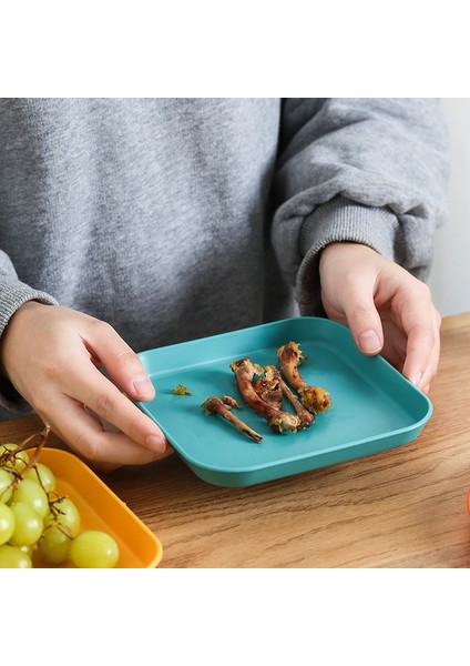 Sarı Yuvarlak Tabak Stili Plastic Plates Reusable ,unbreakable Sturdy Plastic Dinner Plates Bpa Free Dishwasher Safe For Home,kitchen,dinning, Outdoor Use (Yurt Dışından)