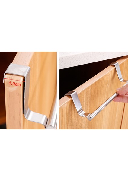 No.2 Tarzı Paslanmaz Çelik Banyo Havluluk Raf Standı Bar Dolap Kapı Asılı Tutucu Organizatör Standı Ev Mutfak Aksesuarları (Yurt Dışından) modelleri