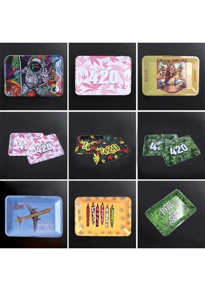 KT10-KAPAKSIZ Stil 180* Girly Pembe Metal Tütün Sigara Ot Ot Dumanı Manyetik Kapaklı Haddeleme Tepsisi Önceden Haddelenmiş Koniler Aksesuarları (Yurt Dışından) fiyatları
