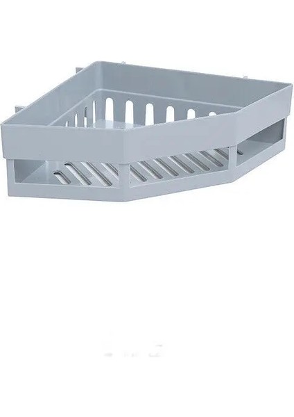 Gri Stil Sıcak Banyo Köşe Rafları Şampuan Tutacağı Mutfak Depolama Rafı Karışıklık Duş Düzenleyici Duvar Tutacağı Space Saver Ev Eşyaları (Yurt Dışından)