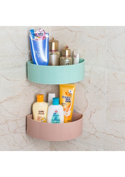 B2 Stili 1 Parça Banyo Rafı Banyo Yapıştırıcı Depolama Raf Kancaları Mutfak Ev Dekorasyon Köşe Duş Rafı Raf Depolama Raf Organizatör (Yurt Dışından) fırsatları