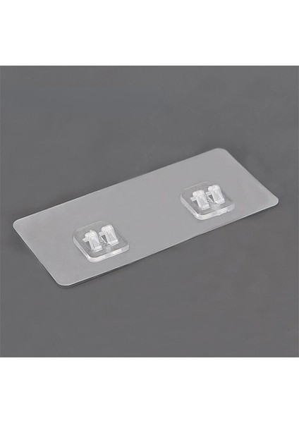Beyaz Stil Su Geçirmez Güçlü Yapışkanlı Kanca Raf Sticker Banyo Mutfak Duvar Rafı Raf Mutfak Yapıştırma Duvar Vidalı Kanca Askı (Yurt Dışından)