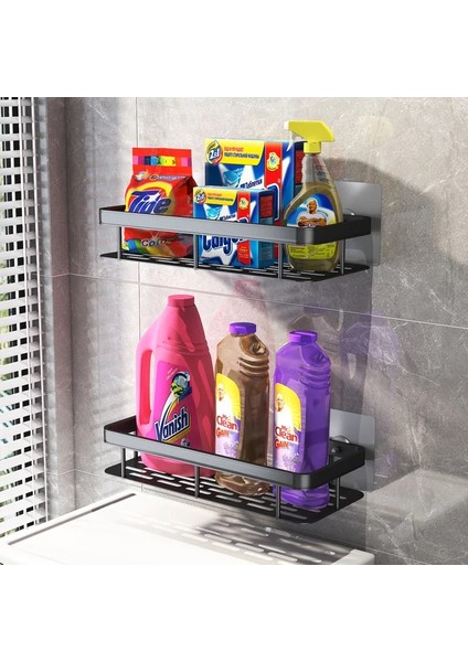 Yükseltme-S-Siyah Stili Banyo Rafları Matkapsız Köşe Raf Duş Depolama Raf Tutacağı Yumruksuz Tuvalet Düzenleyici Banyo Aksesuarları Seti (Yurt Dışından) fırsatları