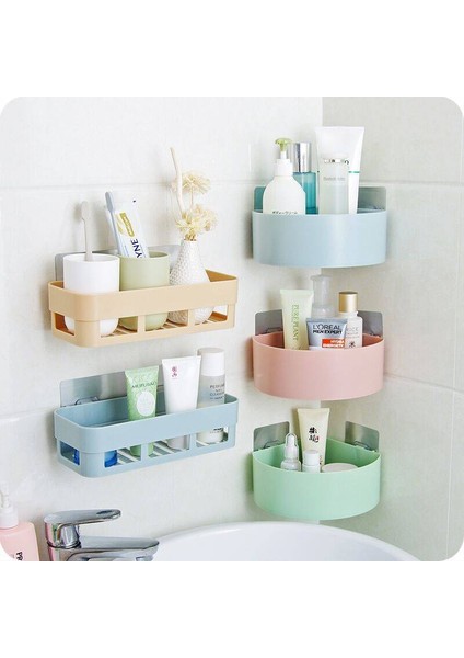 No.6 Tarzı Banyo Rafı Mutfak Rafı Işlevli Depolama Sünger Drenaj Rafı Banyo Depolama Emme Tutacağı Mutfak Düzenleyici Lavabo (Yurt Dışından) fiyatları