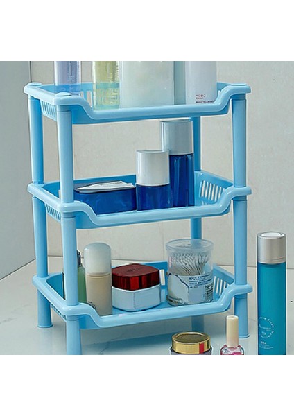 Yeşil Üçgen Tarzı 50% Sıcak Satış 3-Katmanlı Plastik Kare Üçgen Mutfak ve Banyo Depolama Rafı Yıkama ve Mutfak Gereçleri Rafı (Yurt Dışından) indirimleri