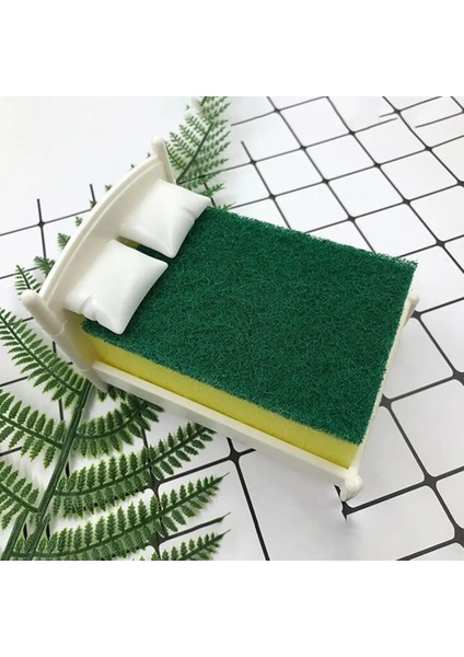 Yeşil Stil Yaratıcı Depolama Rafı Çok Amaçlı Pürüzsüz Yüzey Yatak Şekilli Kaymaz Abs Mutfak Süngerlik Mutfak Beyaz Sabun Koruyucu Için (Yurt Dışından) modelleri