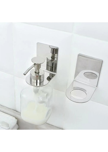 C Stili Çelik Sabun Şişe Tutucu Duvara Monte Sabun Pompası Şişe Dispenseri Tutucu Stand Askı Mutfak Gereçleri (Yurt Dışından) modelleri