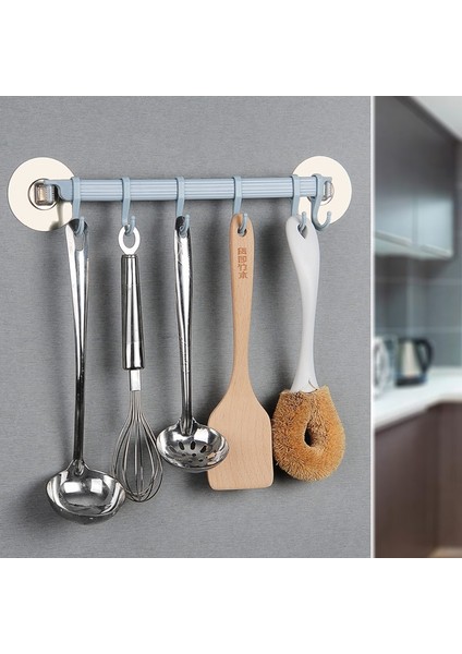 B Tarzı Güçlü Duvara Monte Depolama Rafı Yapışkanlı Mutfak Duvar Asılı Satır Tutucu Yaratıcı Banyo Nailfree Havlu Askısı Askı Organizatör (Yurt Dışından)
