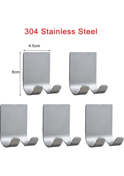 B Tipi 5 Adet Tarzı Pcs Punch Ücretsiz Tıraş Jilet Tutucu Erkekler Tıraş Makinesi Depolama Kanca Duvar Raf Banyo Jilet Raf Duvar Mutfak Aksesuarları (Yurt Dışından)