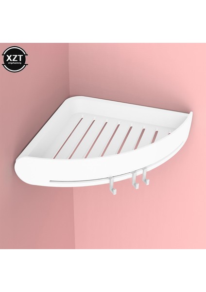 Açık Gri Tarzı Banyo Depolama Rafı Tuvalet Düzenleyici Küvet Tepsi Tutacağı Monte Edilmiş Köşe Raf Su Geçirmez Mutfak Aksesuarları H1237 (Yurt Dışından) fırsatları