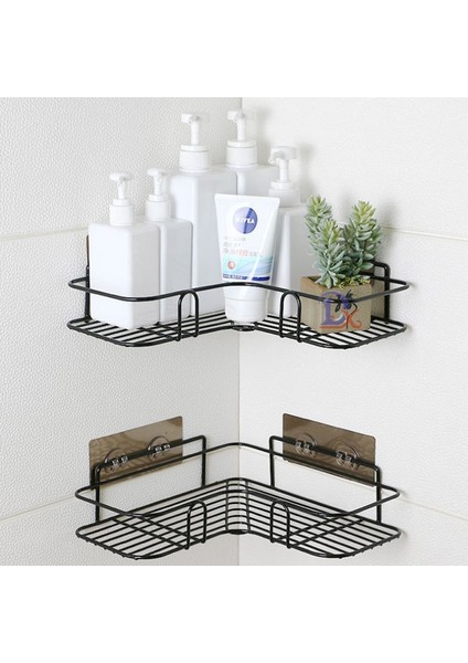 No.3 Tarzı Banyo Rafı Wc Şampuan Tutacağı Duş Rafları Duvara Monte Mutfak Depolama Sepeti Kozmetik Rafı Ev Düzenleyici Banyo Aksesuarları (Yurt Dışından)