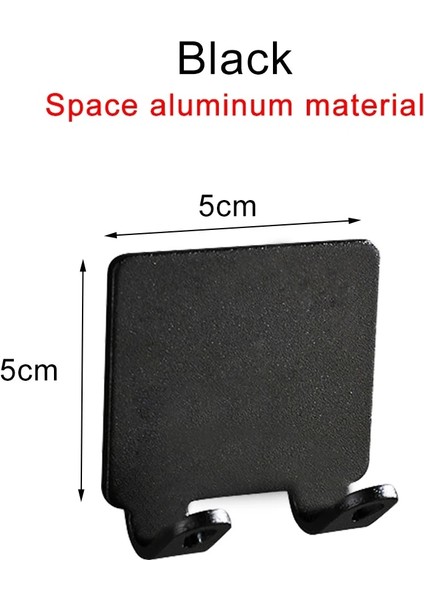 Siyah 1 Pc Stili Punch Ücretsiz Tıraş Jilet Tutucu Erkekler Tıraş Makinesi Depolama Kanca Duvar Raf Banyo Jilet Raf Duvar Mutfak Aksesuarları (Yurt Dışından)