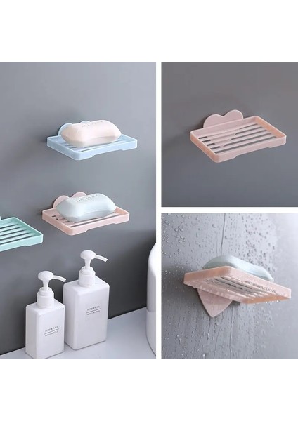 Yeşil Stil Sabun Yemekleri Banyo Duş Sabun Kutusu Bulaşık Depolama Plakası Banyo Düzenleyici Duvara Monte Depolama Rafı Mutfak Asılı Raf U3 (Yurt Dışından) fiyatları