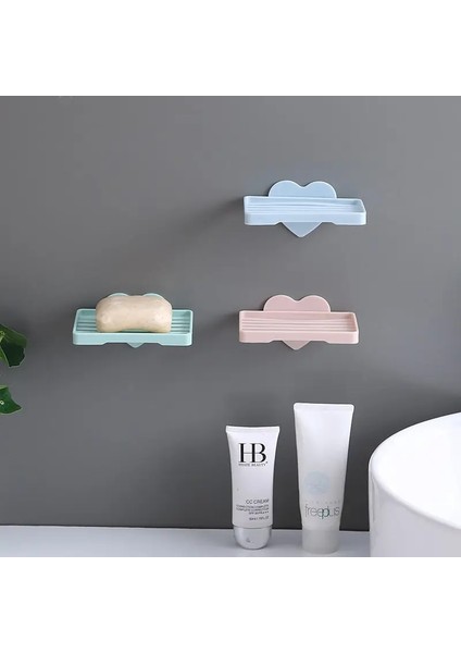 Yeşil Stil Sabun Yemekleri Banyo Duş Sabun Kutusu Bulaşık Depolama Plakası Banyo Düzenleyici Duvara Monte Depolama Rafı Mutfak Asılı Raf U3 (Yurt Dışından) modelleri