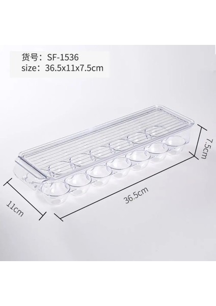 No.11 Stili Çok Mutfak Buzdolabı Dondurucu Space Saver Organizatör Ev Gıda Şeffaf Plastik Organizatör Konteyner Buzdolabı Saklama Kutuları (Yurt Dışından)