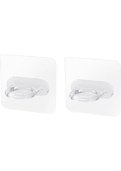 2 Adet Tarzı Unch-Free Çok Fonksiyonlu Yuvarlak Kanca Raf Destek Tutacağı Dolap Rafı Yapışkanlı Kanca Mutfak Banyo Asma Raf Kancası (Yurt Dışından)