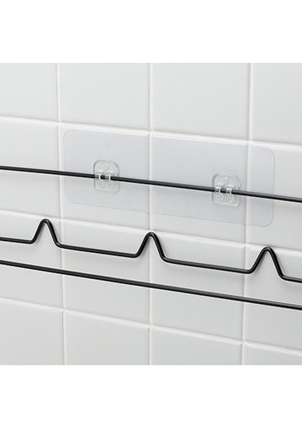 7.8x7.8cm Stili Ev Plastik Kancalar Su Geçirmez Yapışkan Kanca Mutfak Banyo Raf Sticker Yapıştırma Duvar Güçlü Yapışkanlı Kanca Askı (Yurt Dışından)