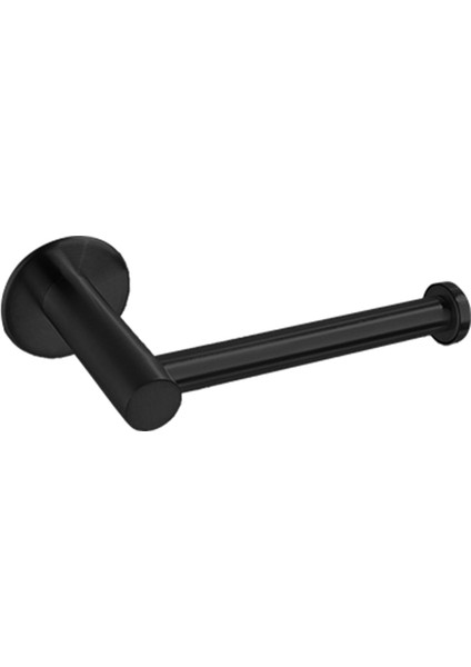 Siyah 13,5X7,8X5CM Stili Mutfak Kapı Dolabı Asılı Kağıt Rulo Havluluk Raf Depolama Rafı Tuvalet Duvara Monte Tuvalet Banyo Organizatör Aksesuarı (Yurt Dışından)