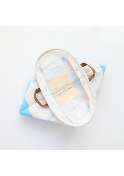 No.5 Tarzı 35CMX45CM Giyim Çamaşır Sepeti Çanta Katlanır Çamaşır Sepeti Büyük Kapasiteli Giysi Saklama Çantası Çocuk Oyuncakları Saklama Kovaları Su Geçirmez (Yurt Dışından) fırsatları