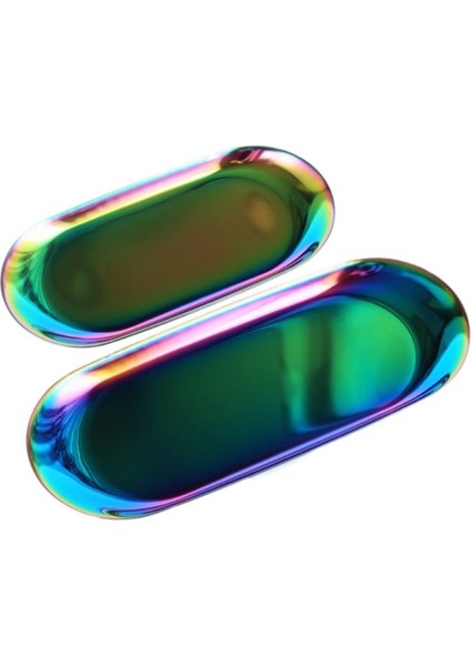 Küçük Altın Tarzı Meyve Tabağı Metal Depolama Tepsisi Altın Oval Noktalı Küçük Öğeler Takı Teşhir Tepsisi Ayna Depolama Tepsileri Mutfak Depolama (Yurt Dışından) indirimleri
