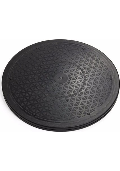 Kaymaz Döner Tabla Stili 12 Inç Ağır Hizmet Döner Döner Çelik Bilyalı Rulmanlar Monitör Tv Için Stand Turntable Tembel Susans Siyah Yuvarlak Şekil (Yurt Dışından)