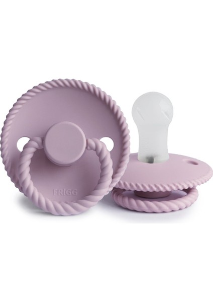 Frıgg Rope Silikon Emzik - Soft Lilac 0-6 Ay