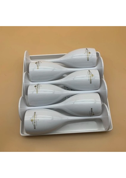 A25X25 Daha Iyi Stili cm Pary Şampanya Flütleri Tabak Bardaklar Bulaşık Makinesinde Yıkanabilir Akrilik Şampanya Bardağı Saklama Tepsileri (Yurt Dışından) indirimleri