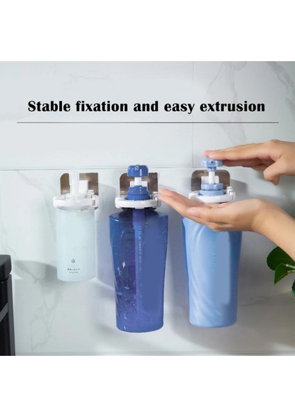 Mavi Stil Gosterildigi Gibi 2 Renk Abs Şampuan Tutucu Duvara Monte Duş Şişe Askısı Depolama Rafı Banyo Ücretsiz Delme Mutfak Kancaları Organizatör (Yurt Dışından) fiyatları