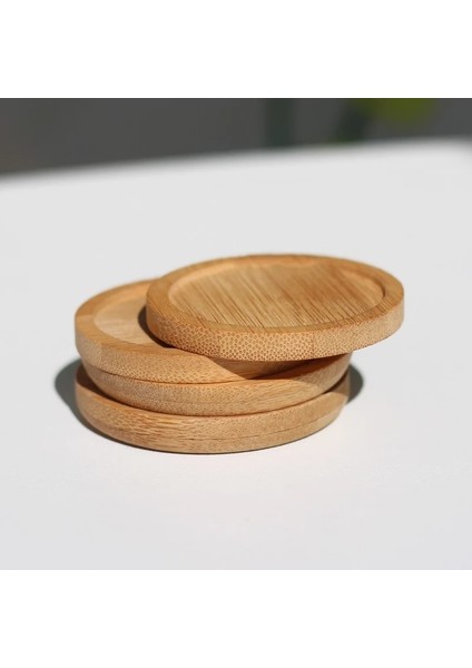 8cm Tarzı Yuvarlak Bitki Pot Tepsi Bambu Macetas Ekici Bitki Tabağı Kaktüs Bitki Pot Tepsi Modern Seramik Saksı (Yurt Dışından) fiyatları