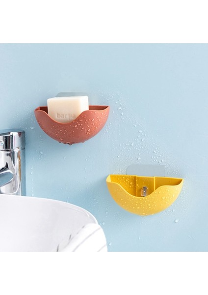 Beyaz Stil 1 Adet Yaratıcı Duvara Monte Karikatür Sabun Kutusu Plastik Drenaj Sepeti Tuvaletsiz Delikli Mutfak Depolama Sabun Kutusu (Yurt Dışından) modelleri