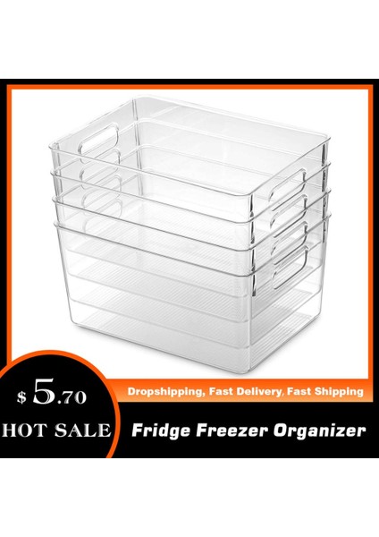 No.12 Tarzı Çok Mutfak Buzdolabı Dondurucu Space Saver Organizatör Ev Gıda Şeffaf Plastik Organizatör Konteyner Buzdolabı Saklama Kutuları (Yurt Dışından) fiyatları