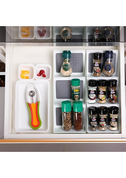 Geri Çekilebilir Raf Stili Geri Çekilebilir Baharat Şişesi Depolama Rafı Plastik Depolama Tepsisi Çekmece Organizatör 3 Katmanlı Baharat Rafı Mutfak Srorage Aksesuarları (Yurt Dışından) fırsatları