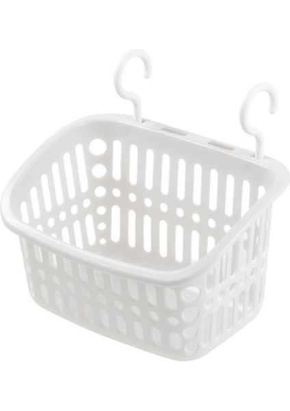 No.5 Tarzı Asılabilir Depolama Sepeti Banyo Asılı Sepetler Ev Plastik Mutfak Banyo Duş Depolama Duvara Asılı Sepet (Yurt Dışından)