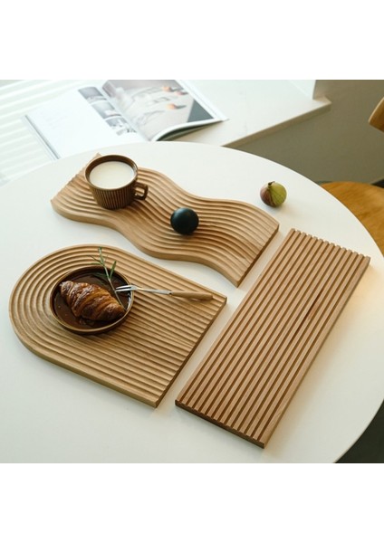 No.5 Tarzı Ahşap Su Dalgalanma Kurulu Ev Kayın Aromaterapi Kahve Ikindi Çayı Tedarikçisi Için Depolama Tepsileri Tatlı Tabağı Masa Dekorasyon (Yurt Dışından) fiyatları