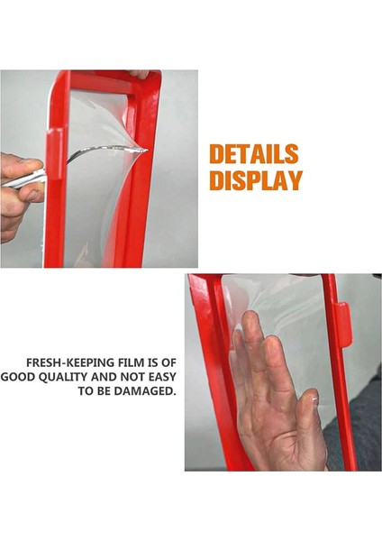 A-Yeşil 4 Adet Stil Reative Gıda Koruma Tepsisi Sihirli Elastik Film Toka Vakum Contası Yiyecekleri Taze Tutar Mutfak Aletleri (Yurt Dışından) fırsatları