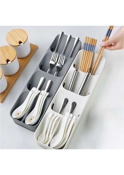 No.3 Tarzı Bıçak Tutucu Kaşık Depolama Plastik Çatal Çekmece Saklama Kutusu Mutfak Depolama Için Dayanıklı Plastik Tepsi Çatal Raf (Yurt Dışından) modelleri