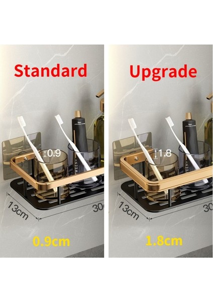 Altın Kalınlaşmak 1pc Tarzı Yumruksuz Banyo Rafları Köşe Raf Duş Şampuan Depolama Rafı Tuvalet Tutacağı Mutfak Düzenleyici Banyo Aksesuarları Seti (Yurt Dışından) modelleri